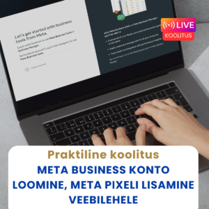 Meta Business konto loomine, Meta Pixeli lisamine veebilehele