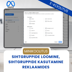 Facebooki ja Instagrami sihtgruppide loomine