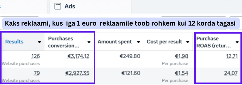 Facebooki reklaami koolitus
